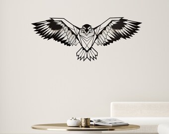 Eagle Metal Wall Art, Metal Eagle Decor, Eagle Wall Decor, Eagle Metal Art Wall Decor, Metal Eagle Sign, Woonkamer Decor, wartanstore