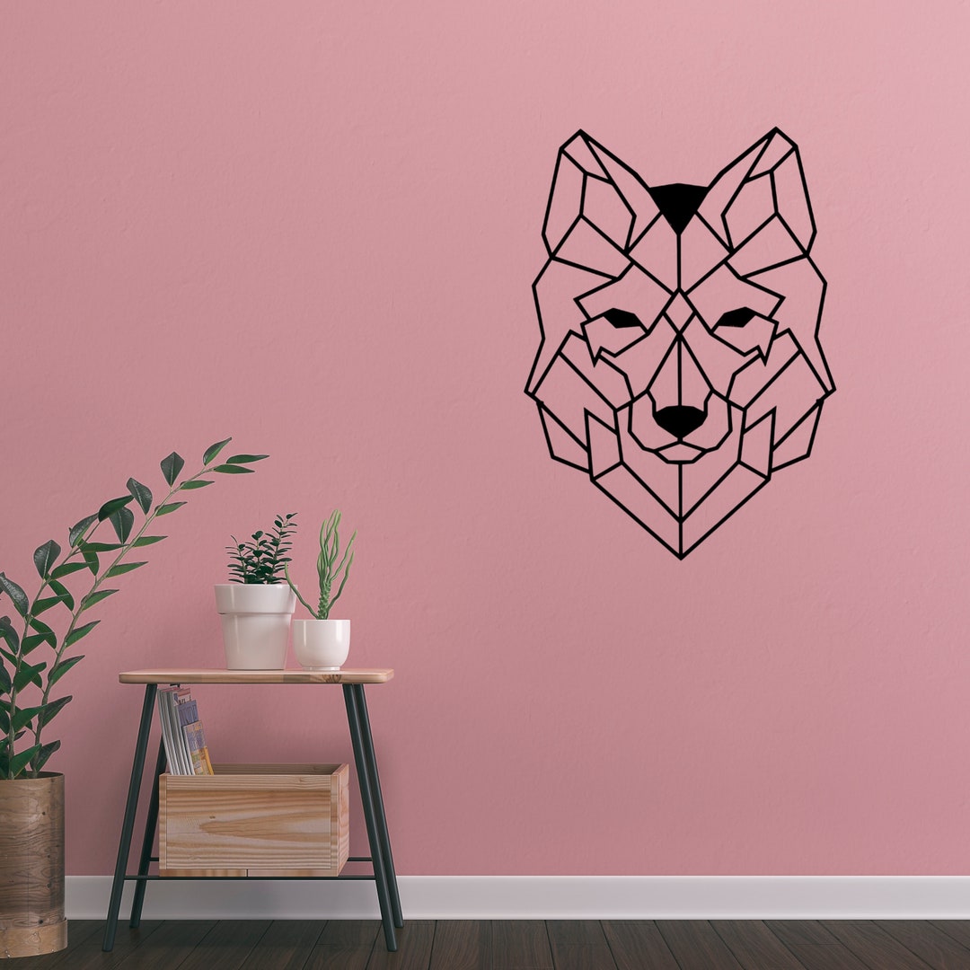 Wolf Wall Art, Metal Wall Decor, Metal Wall Hangings, Home Living Room