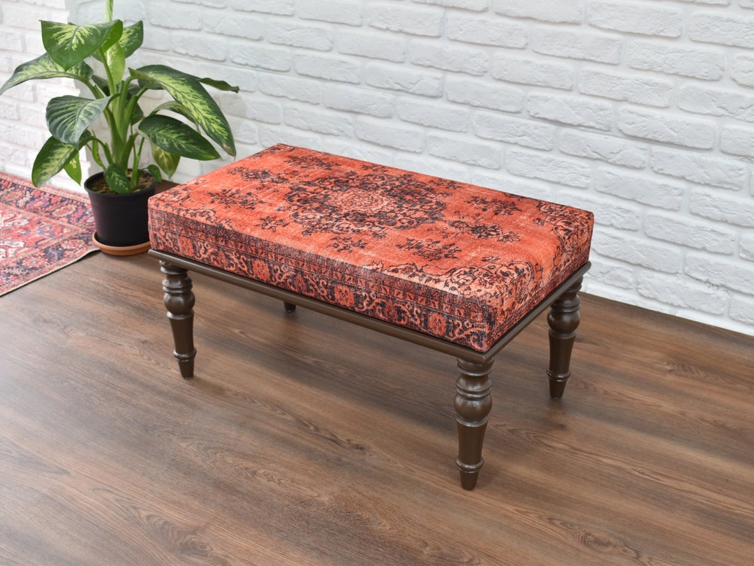 Ottoman Coffee Table / Bench Ottoman / Sitting Bench / Living Room