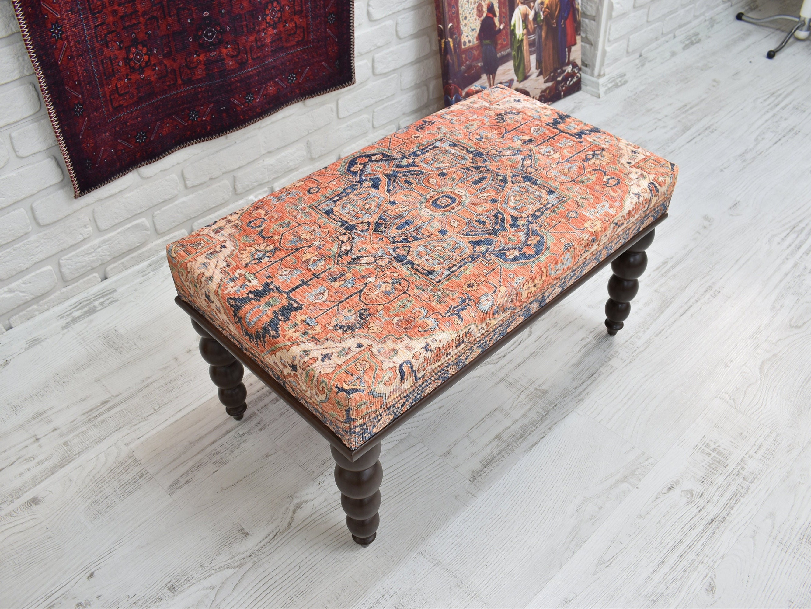 Turkish Rug Ottoman Etsy UK