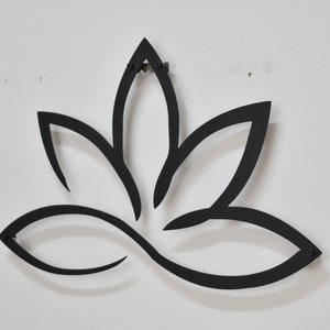 LOTUS FLOWER Metal Wall Art, Home Wall Art, Metal Wall Decoration ...
