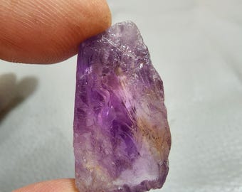Natural Ametrine Raw Crystal: Purple & Yellow Gemstone (34x20 mm