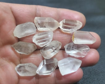 Natural Clear Crystal Quartz: 12 Piece Gemstone Set (20x22 MM, 149 Crt