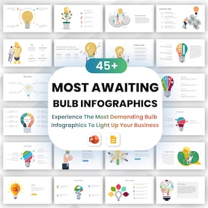 45+ Bulb Infographics PowerPoint Slides | Bulb Graphics | Bulb-inspired Templates | Illuminate Presentations | Bulb Presentation Design
