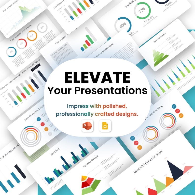 70+ Most Creative 3D Infographics PowerPoint Slides | Fully Editable 3D Data Visualization | Presentation & Pitch Deck Templates