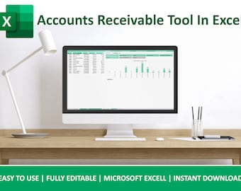 Accounts Receivable All In One Excel Sheet Template