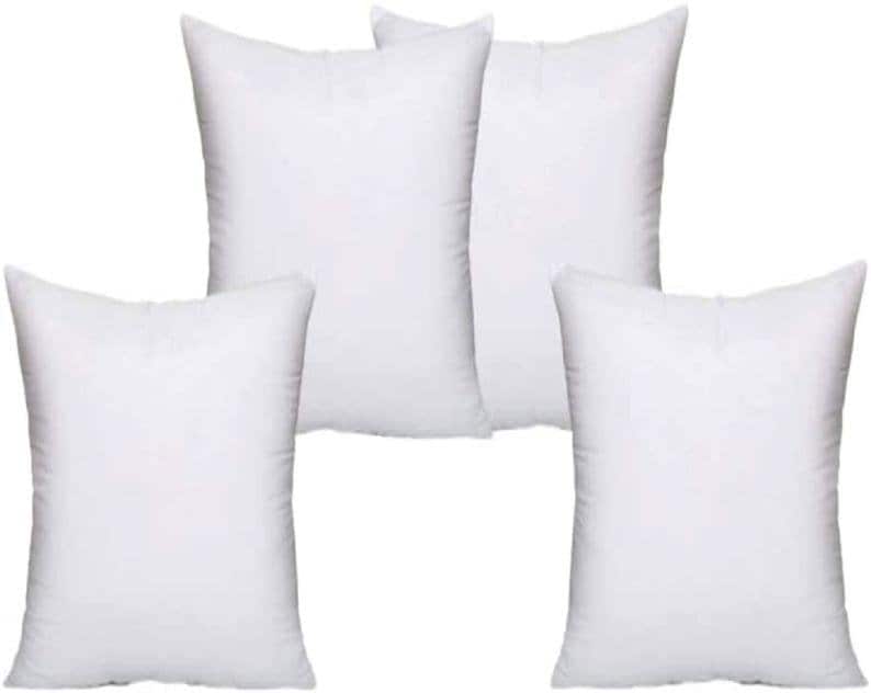 Square Pillows Bounce Back Hollow Virgin Fibre Cushion Pads/Inners/Inserts