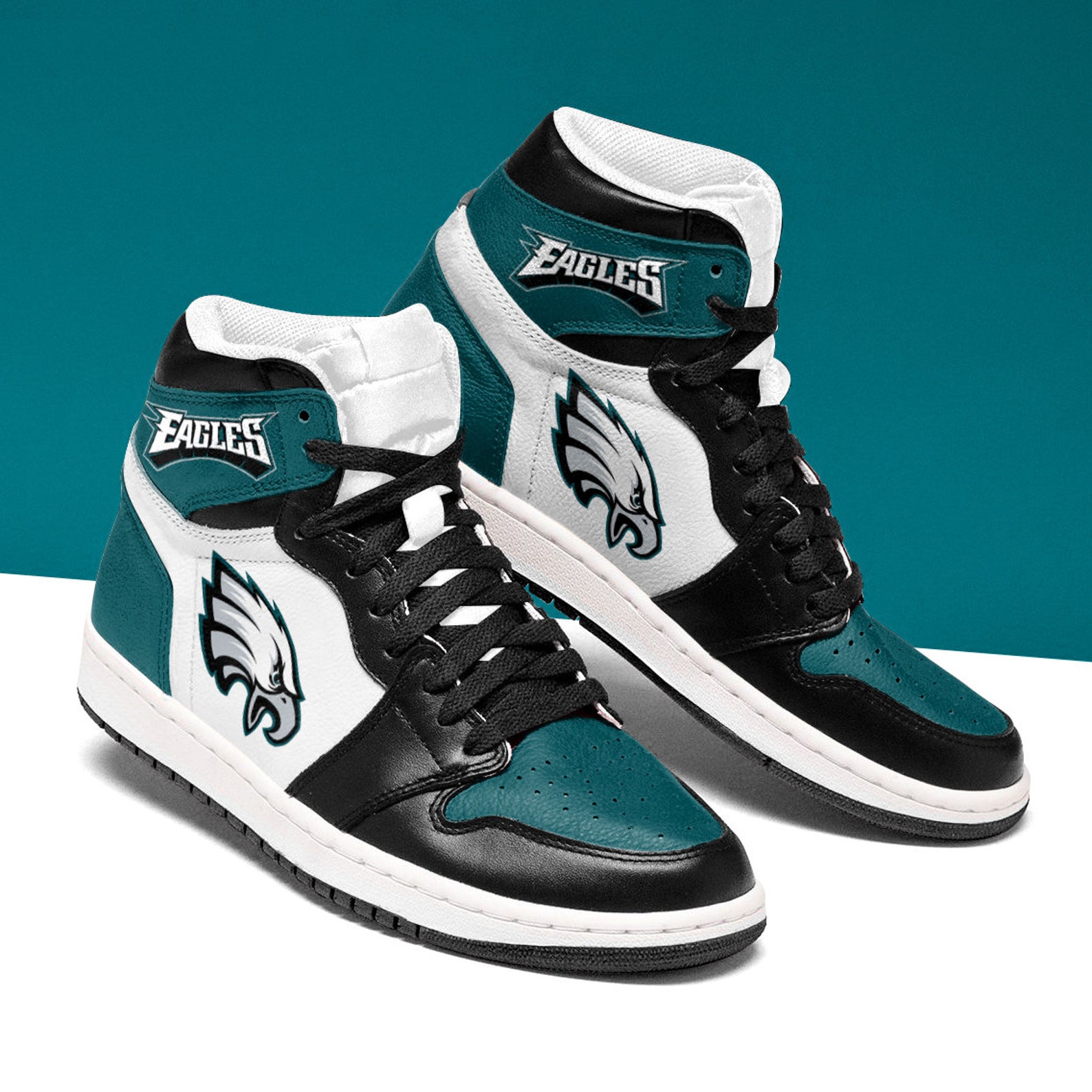 Philadelphia Eagles Jordan Sneaker Shoes Birthday Gift | Etsy