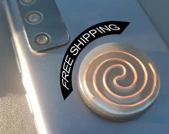 Mini shungite emf sticker, for mobiles and laptops