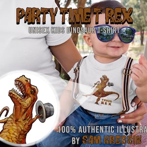 Three Rex Dinosaur Shirt