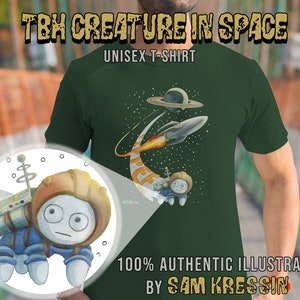 TBH Creature Space Explorer T-Shirt, Autism Pride Art