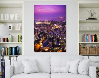 Mumbai Cityscape Wall Art, Mumbai Art Print Canvas, Indian Decor for Large Wall, Mumbai Photo Print, Mumbai Wall Decor, India Travel Art