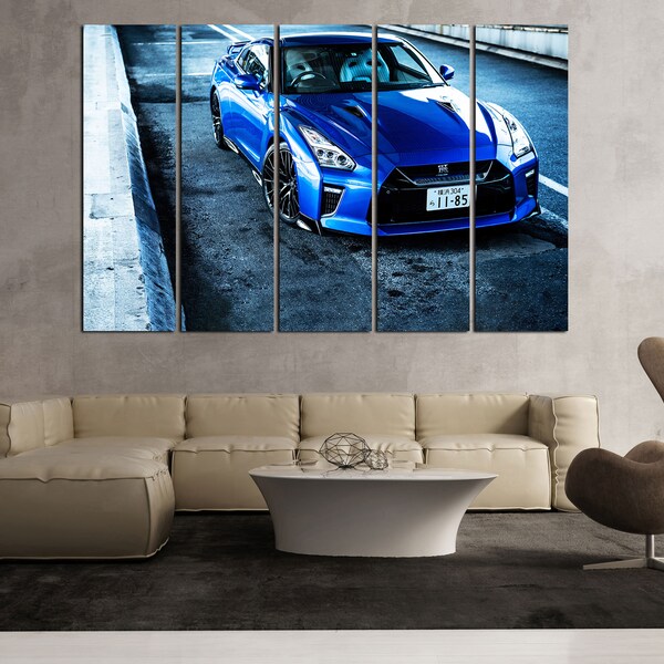 Nissan Gtr R35 Wall Art Etsy