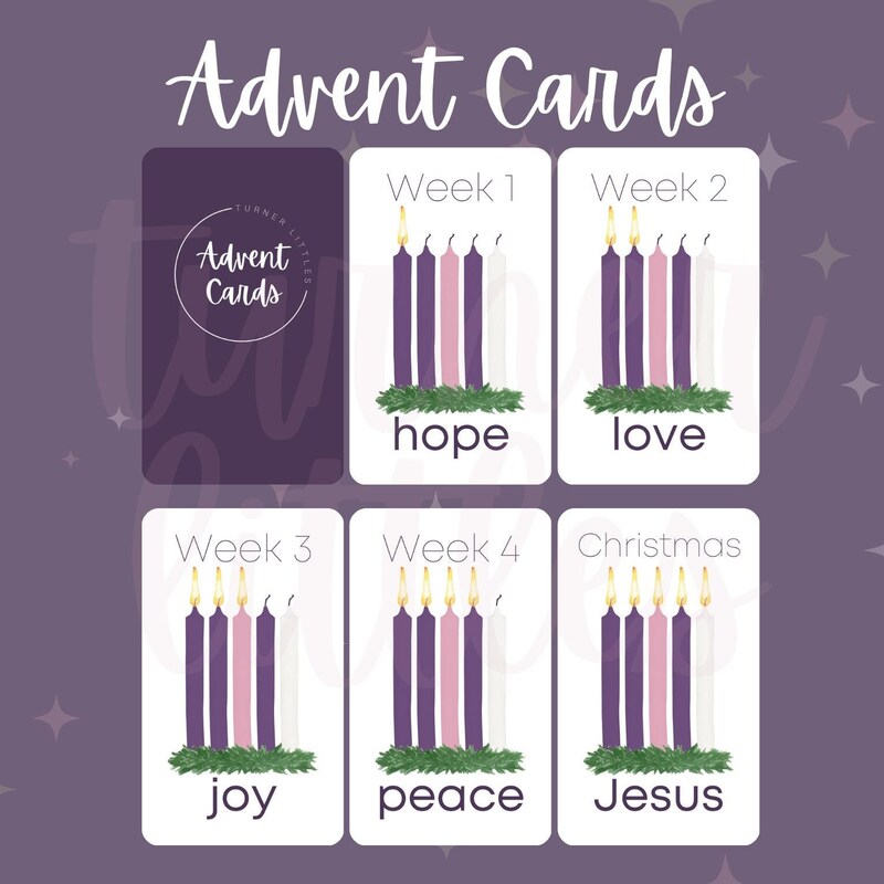 Advent Decor Etsy Advent Decor Etsy