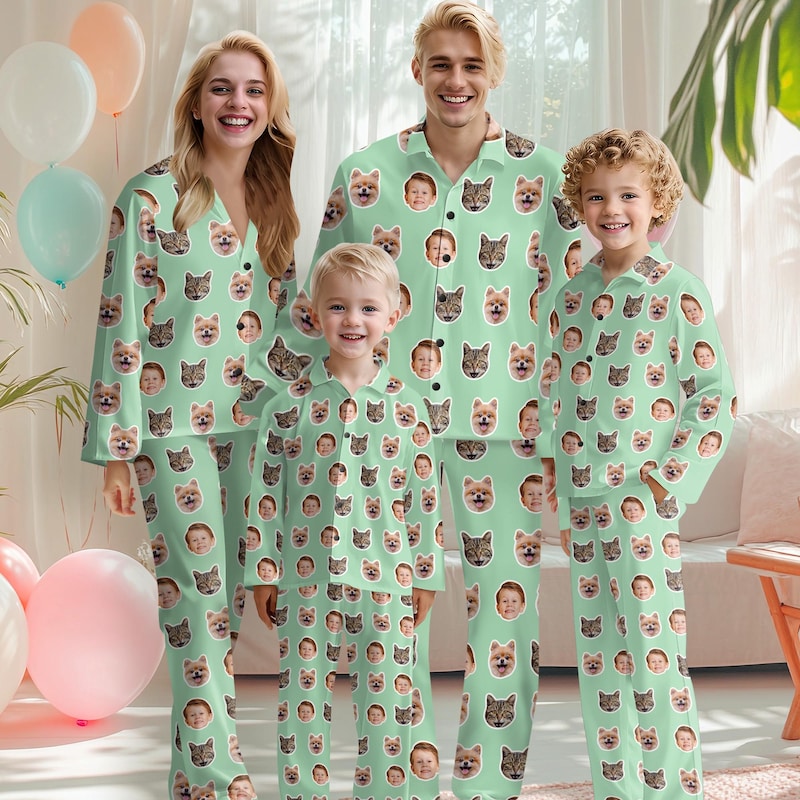 Custom Photo Pajamas - Etsy