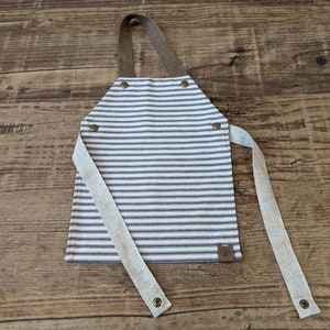 Signature Horizontal Stripe Apron afbeelding 1