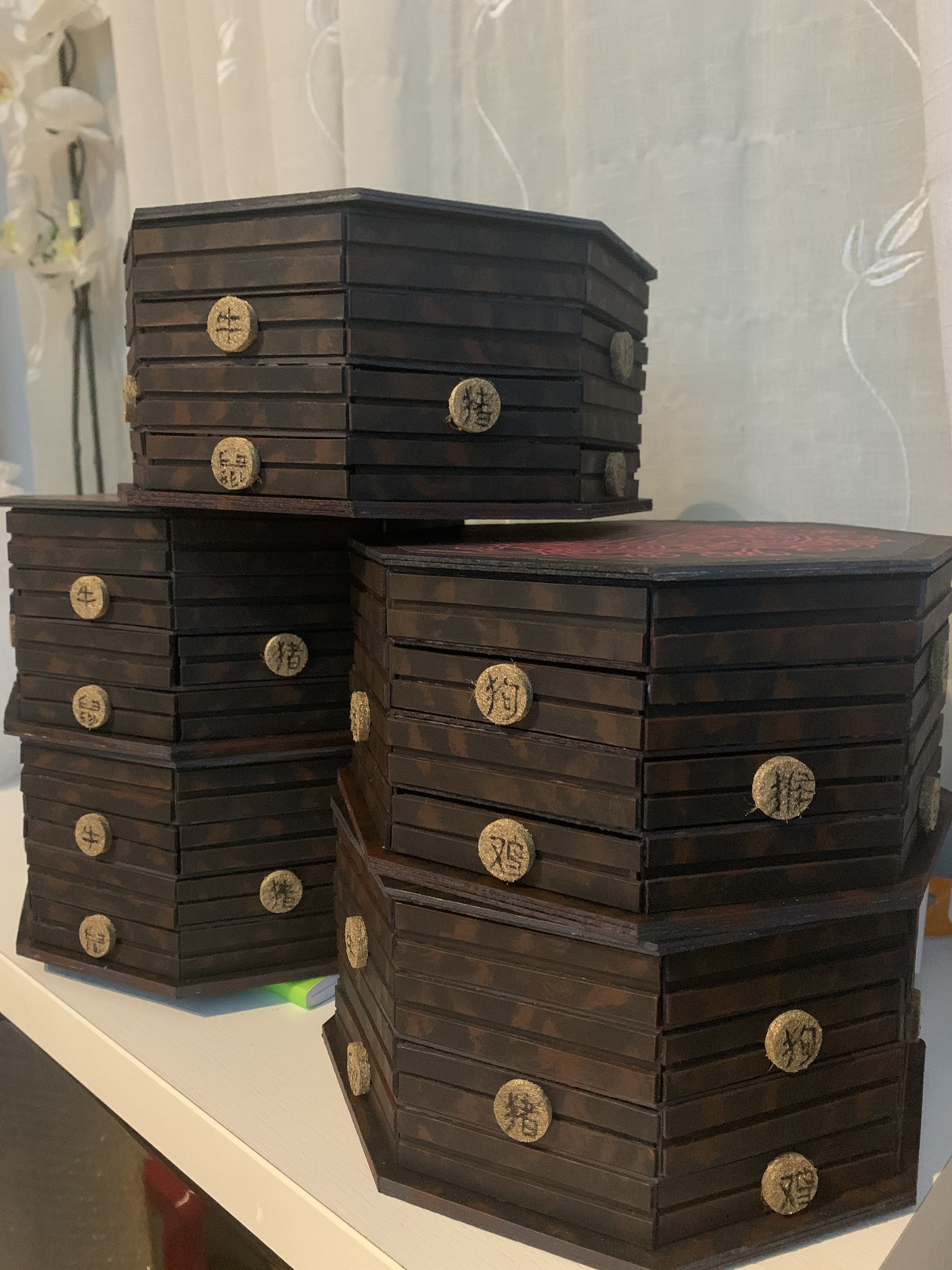 Jewelry box of Colours  Etsy