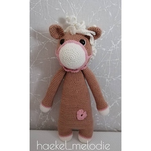 Schlenkerpuppe, Kuscheltier, Pferdchen gehäkelt, Pferd