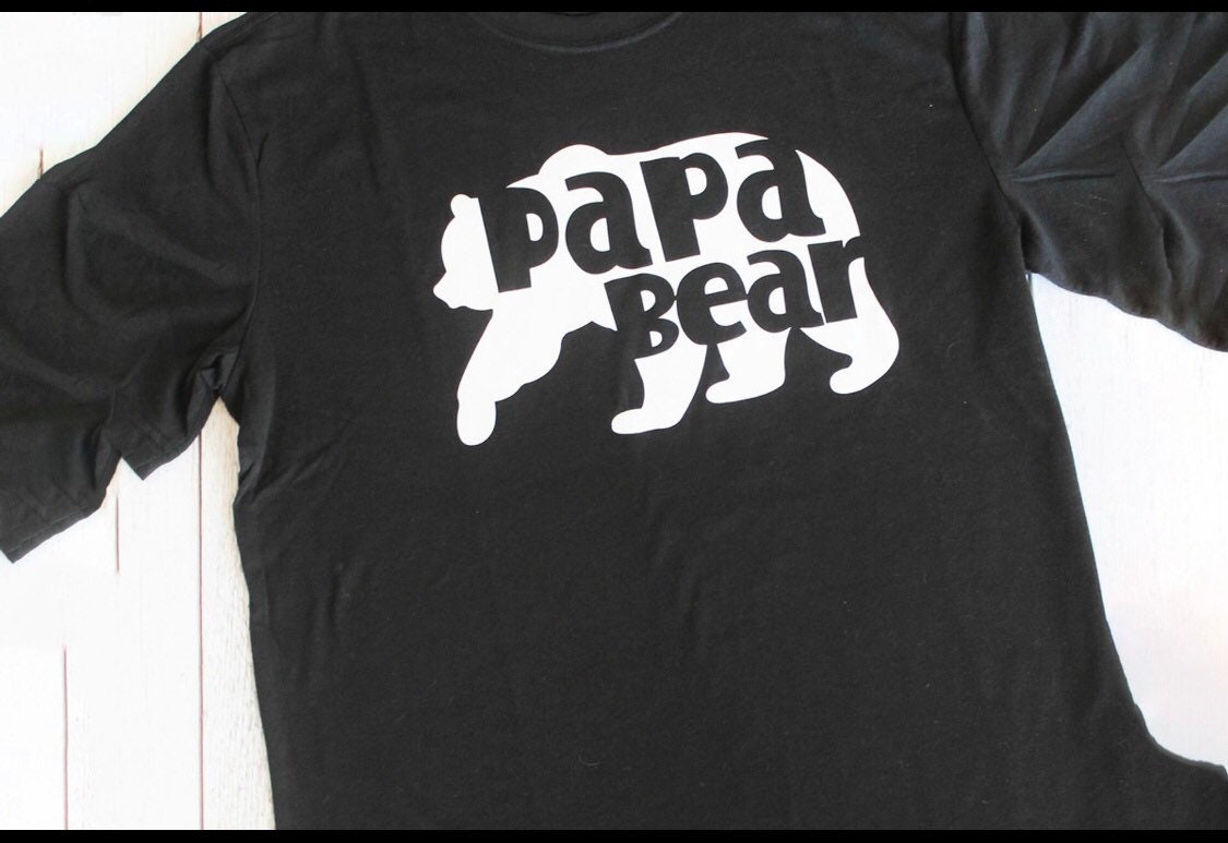 Mama And Papa Bear Shirts Duo Shirts Matching Shirts Etsy
