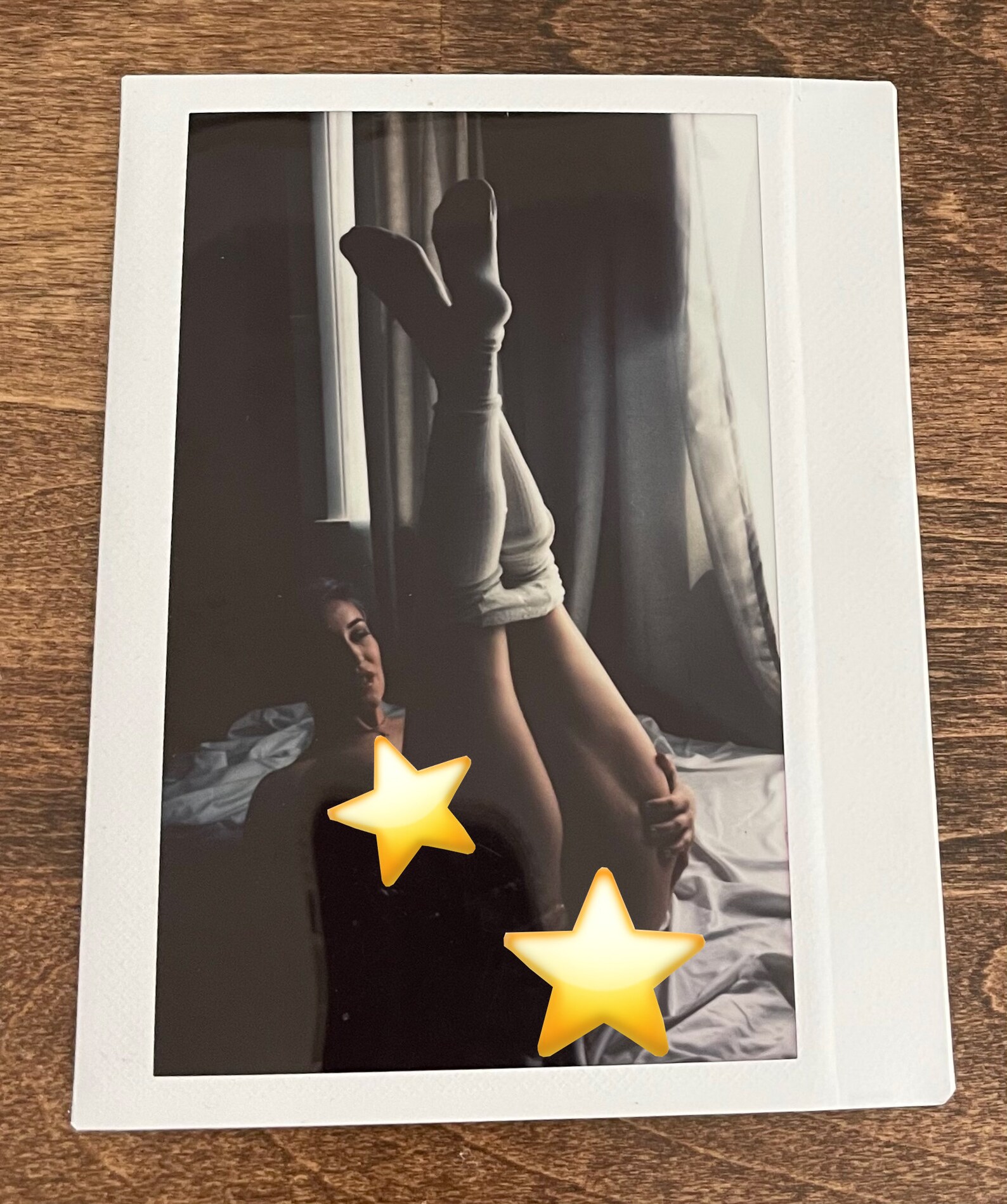 Ryan Keely Mature Polaroid Legs Up Etsy