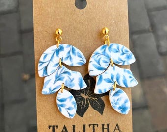 Blessed Mother Mary Earrings, Marian Catholic Jewelry Gift, Religious Catholic-Themed, Our Lady Faith-Inspired Earring
