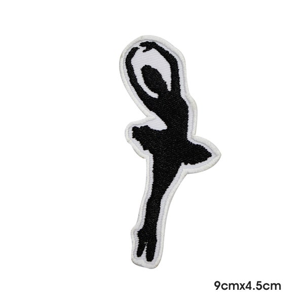 Ballerina Dancer patch, Ballet Dancing, cartoon patch, kids rhymes patch Embroidered Iron on Sew on Patch Badge For Clothes etc.