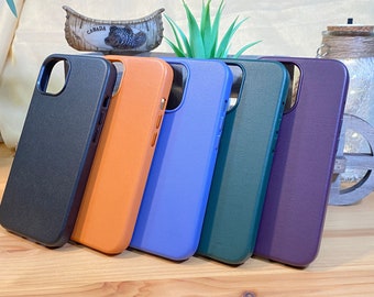 Magsafe magnetic case, Magsafe case compatible with iPhone 13, PU Leather Case, magsafe case for iPhone, Leather case for iPhone