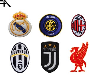 Juventus FC crest Iron On patch logo club Jersey badge 