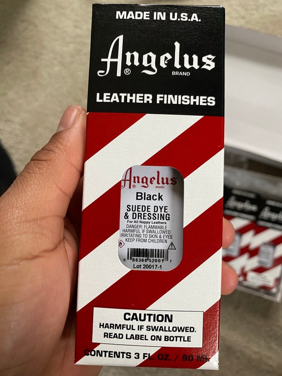Angelus Leather Finishes Suede Dye And Dressing for Shoes Boots