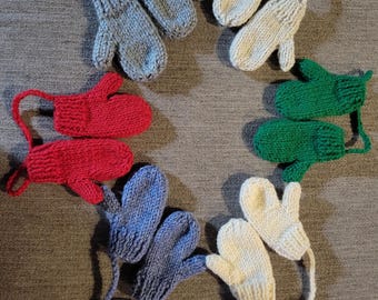 Mini Mittens Christmas Ornament