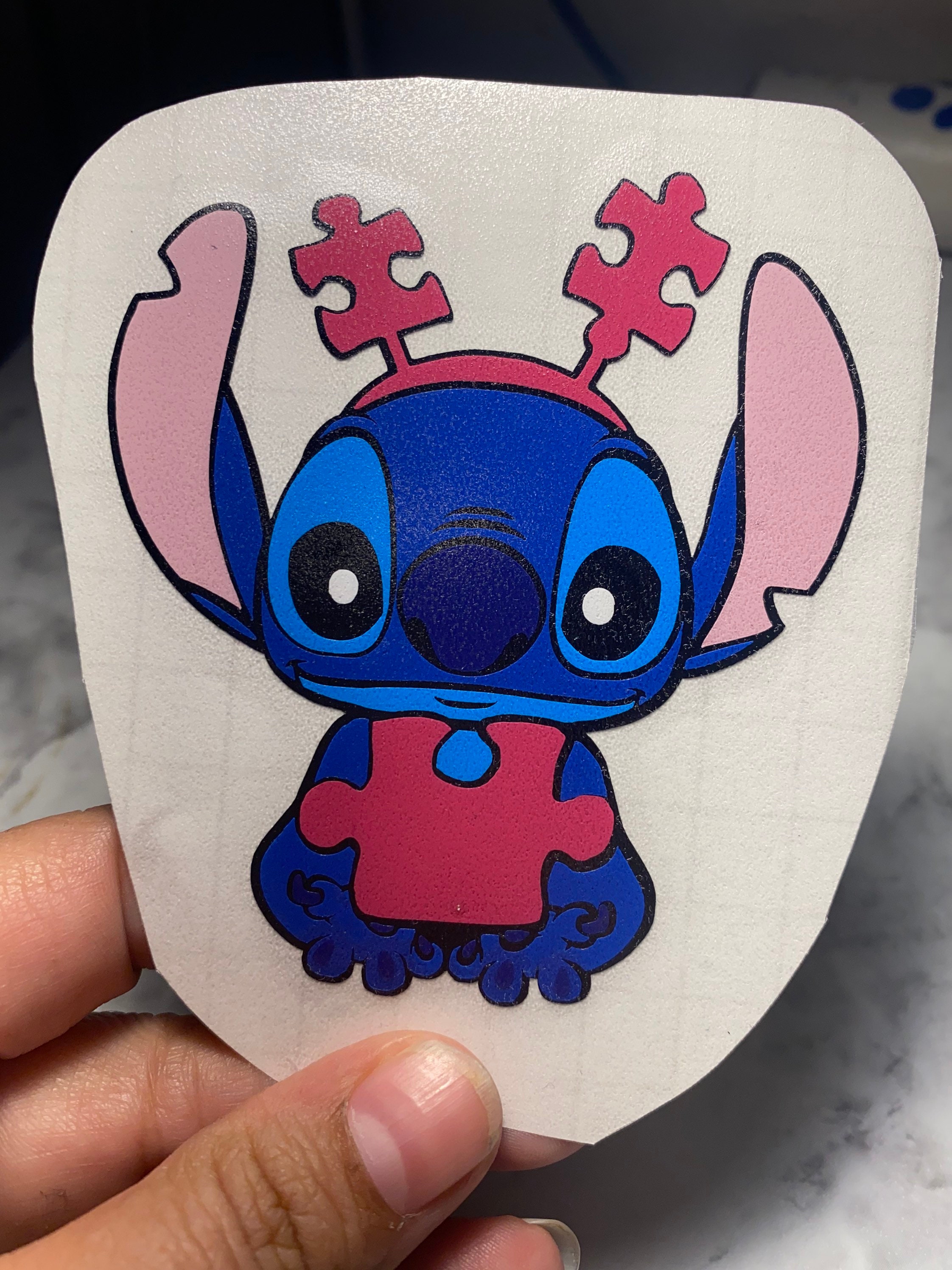 Badness Level Scribble Stitch Sticker/ Aulani Lilo and Stitch