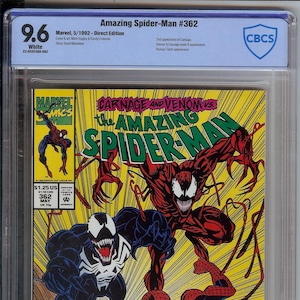 Amazing Spider-Man  #362 CBCS 9.6