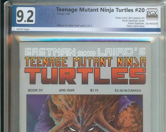 Teenage Mutant Ninja Tutles #20  PGX 9.2