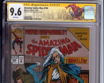 Amazing Spider-Man #394 CGC SS 9.6 "signed by Mark Bagley"