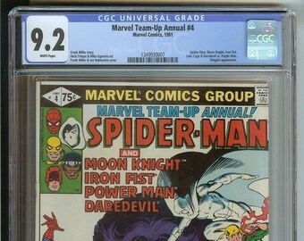 Marvel Team-Up Annual #4  CGC 9.2