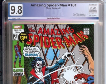 Amazing Spider-Man  #101 PGX 9.8 "Facsimile edition"