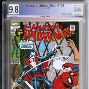 Amazing Spider-Man  #101 PGX 9.8 &quot;Facsimile edition&quot;
