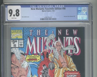 New Mutants: Facsimile Edition #98 CGC 9.8