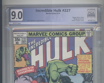 Incredible Hulk  #227  PGX 9.0