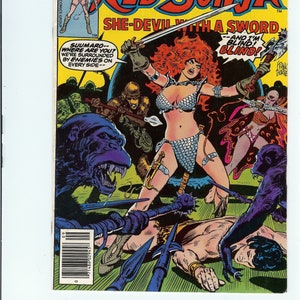 Red Sonja  #11  fine/vf ,  #13  fine