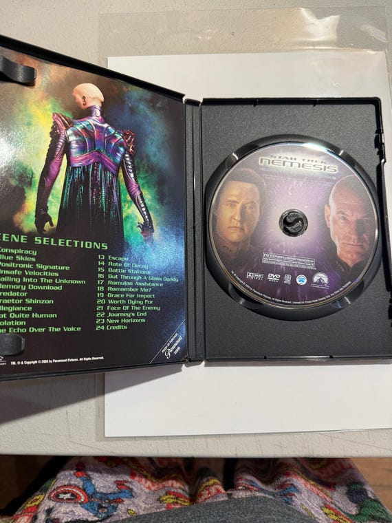 Star Trek Nemesis DVD - Etsy