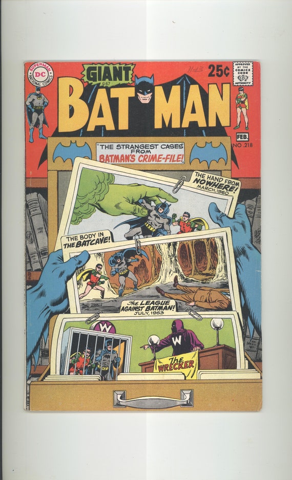 Batman #218 Fine/vf - Etsy