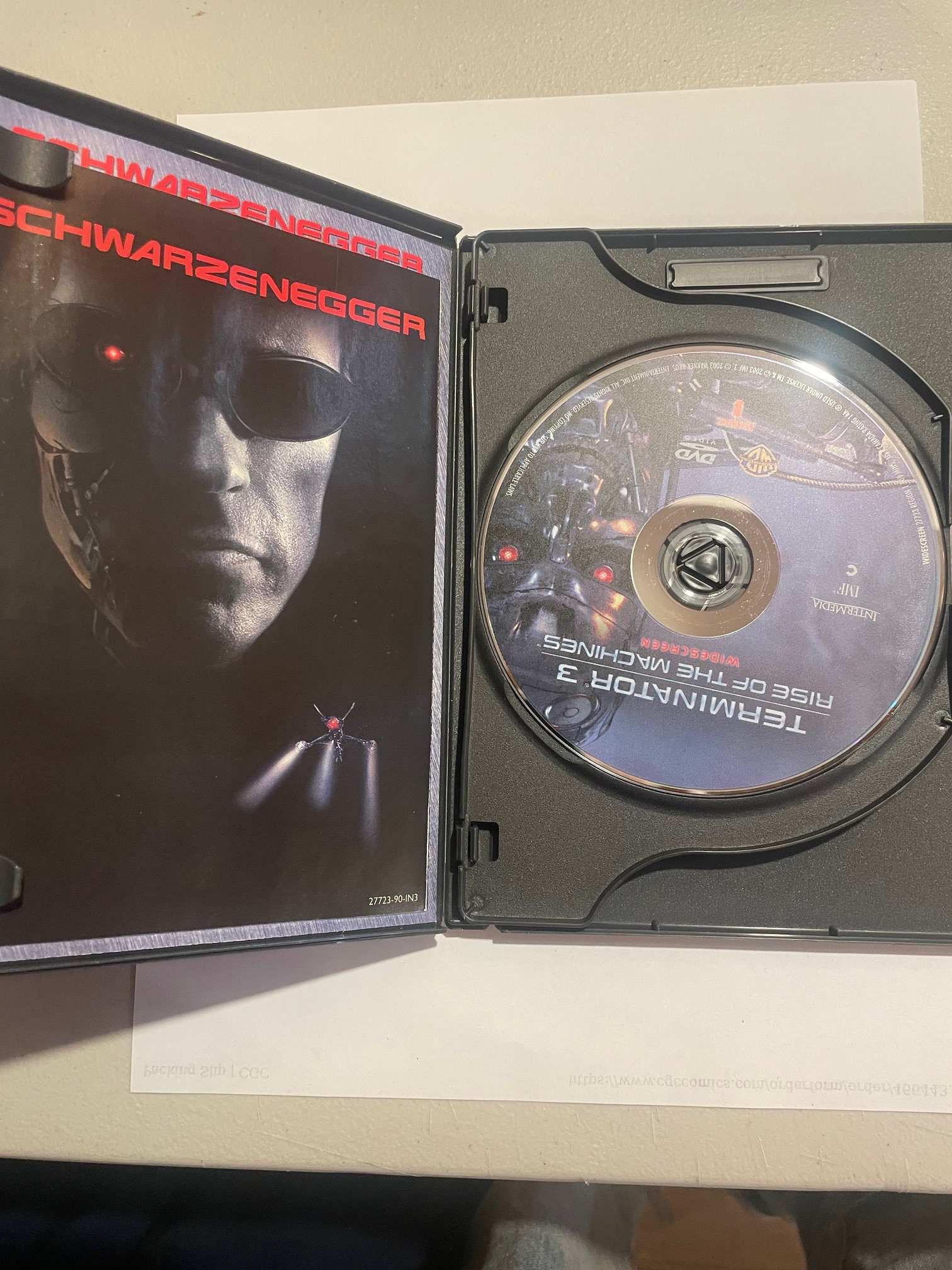 Terminator 3 DVD Used - Etsy