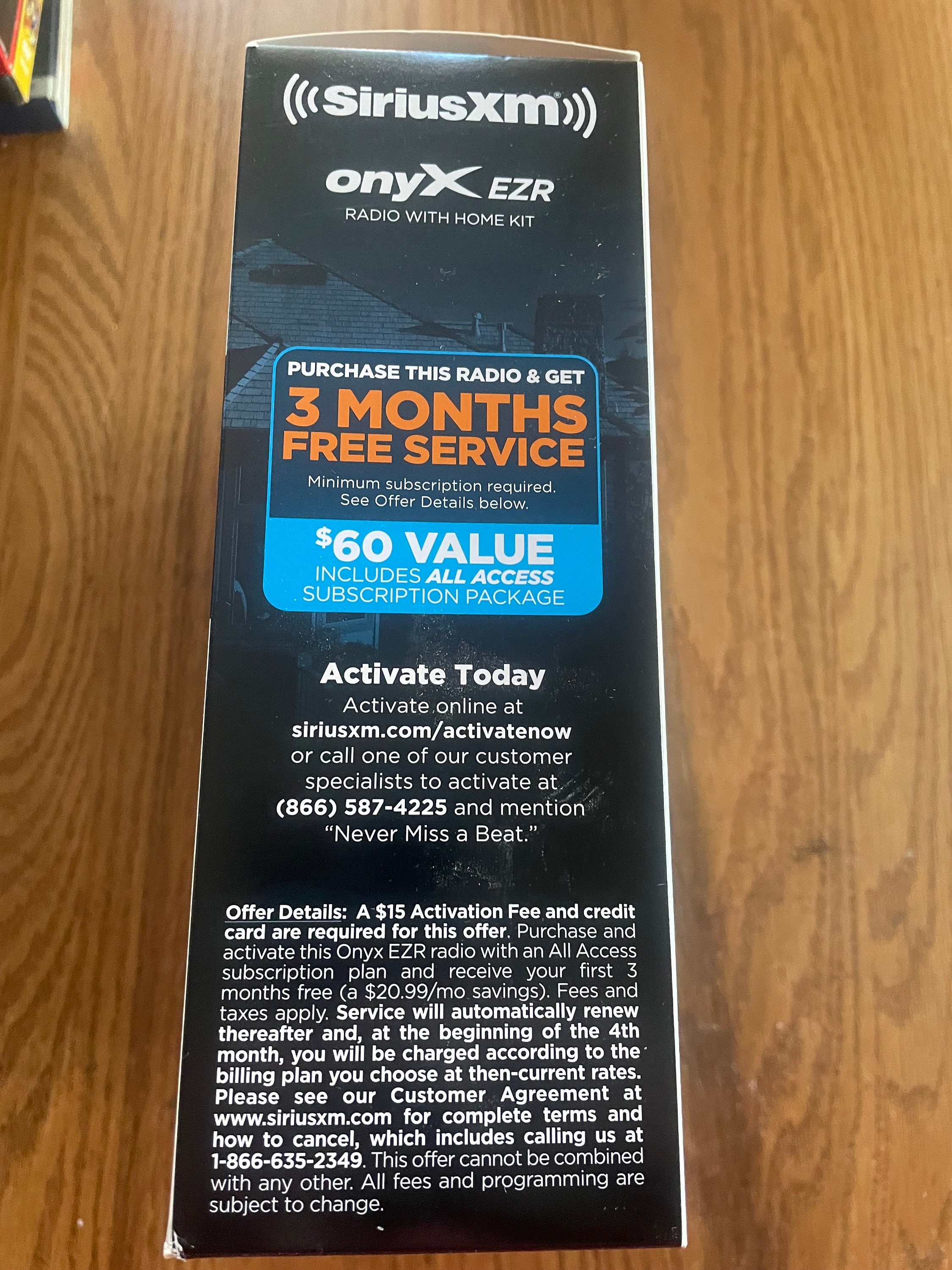 Siriusxm Onyx Ezr Radio & Home Kit Etsy