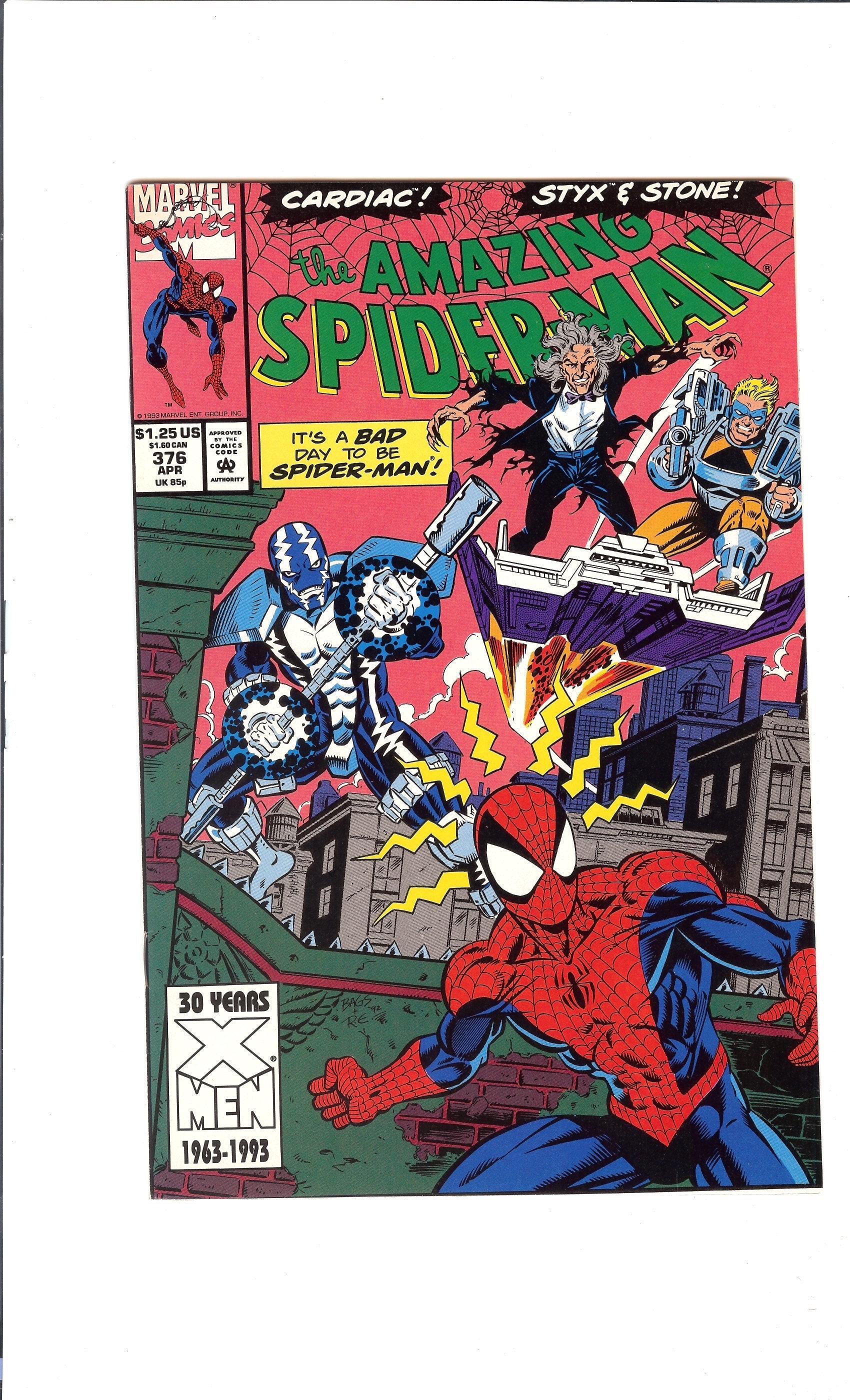 Amazing Spider-man #376 Nm , #377 Nm , #383 Nm - Etsy
