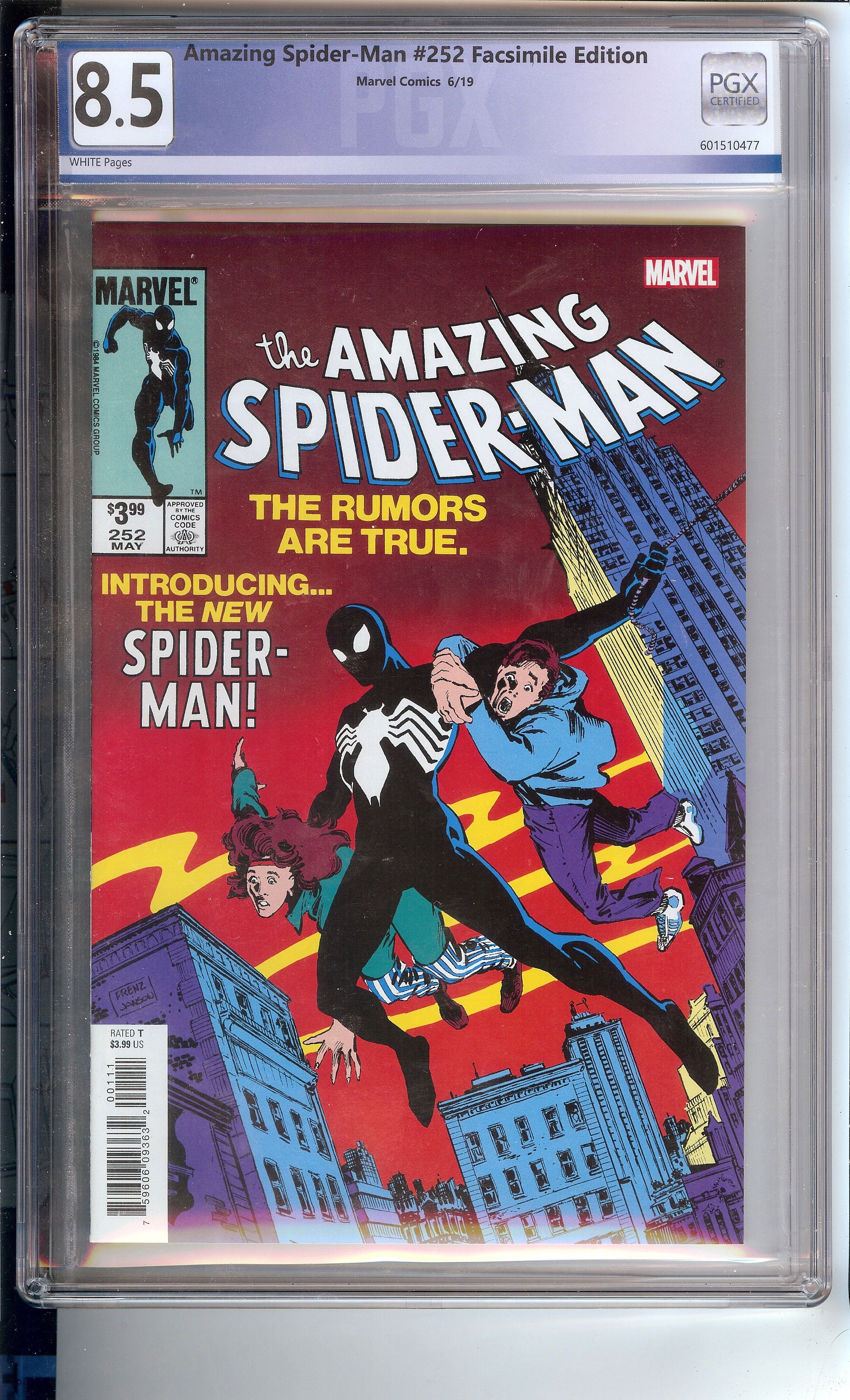 Amazing Spider-man 252 Facsimile Edition PGX 8.5 - Etsy