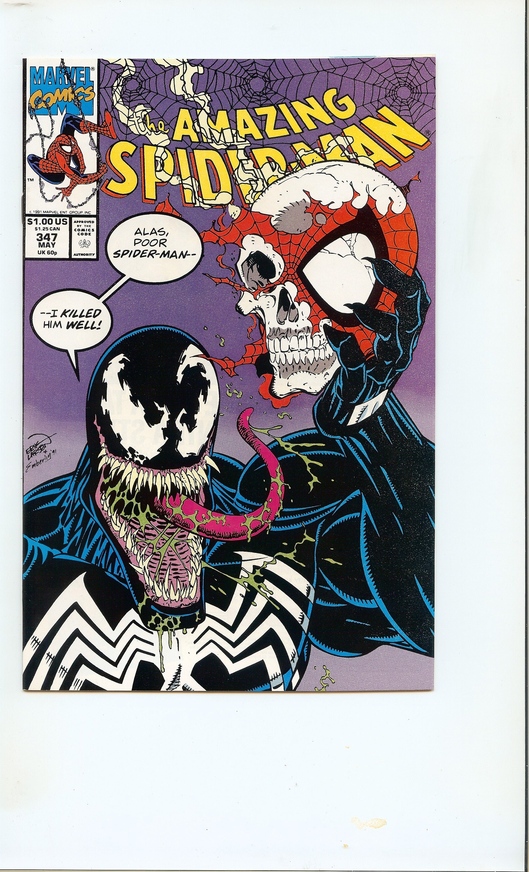 Amazing Spider-man #347 NM- 9.2 