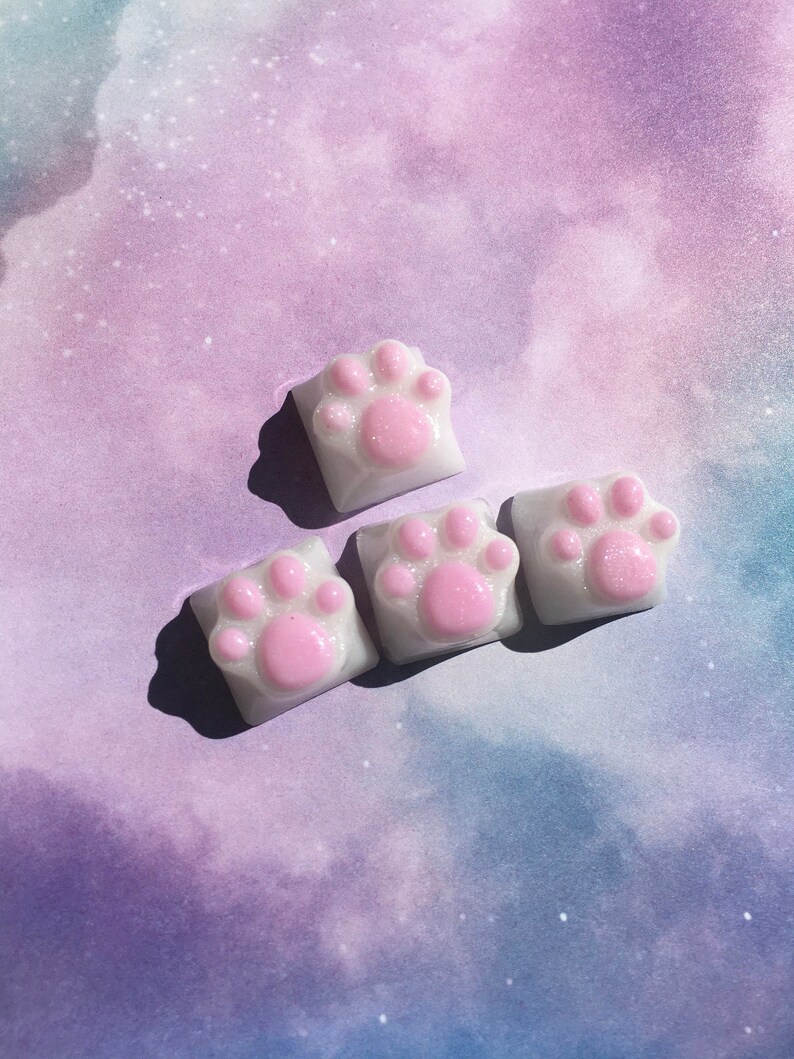 Arrow Cute Keycaps Resin ESC Key Artisan Paw Custom Set