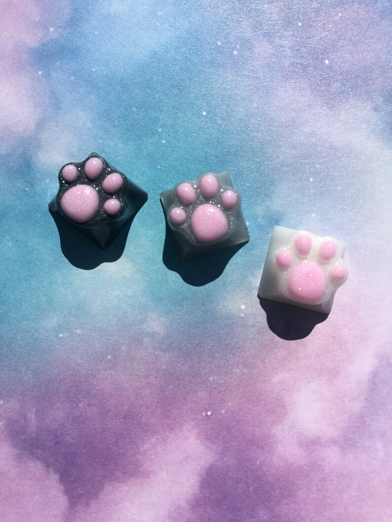 Arrow Cute Keycaps Resin ESC Key Artisan Paw Custom Set
