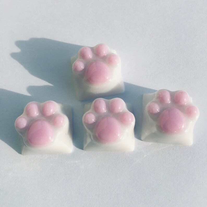 Arrow Cute Keycaps Resin ESC Key Artisan Paw Custom Set